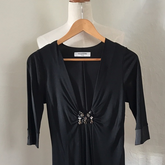 Valentino plunge midi dress - Picture 2 of 4